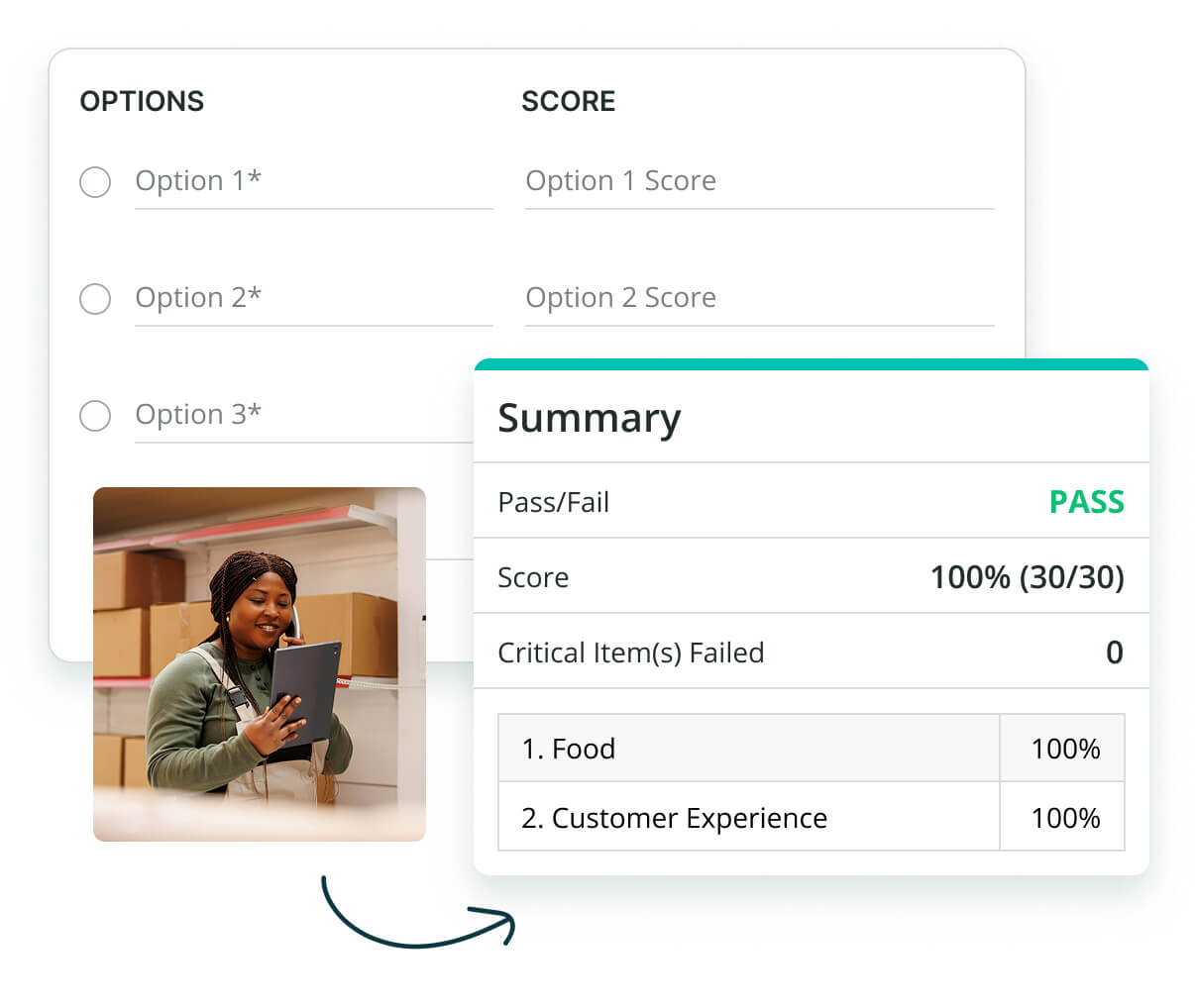Audit Scoring Screengrab